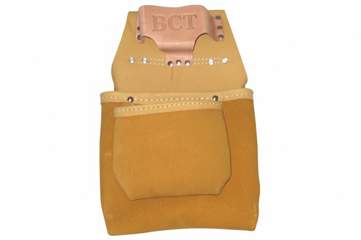 Top Grain 3-Pocket Tool Pouch
