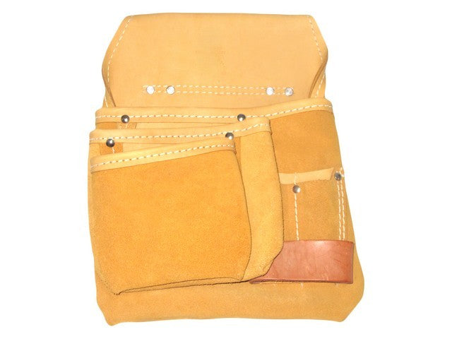 Top Grain 6 Pocket Tool Pouch - Right