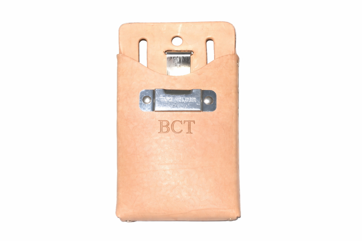 Boxed Shape Tool Pouch w/ Belt & Tape Clip On Front