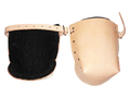 Leather Strap Felt Knee Pads